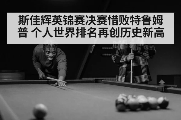 斯佳辉英锦赛决赛惜败特鲁姆普 个人世界排名再创历史新高